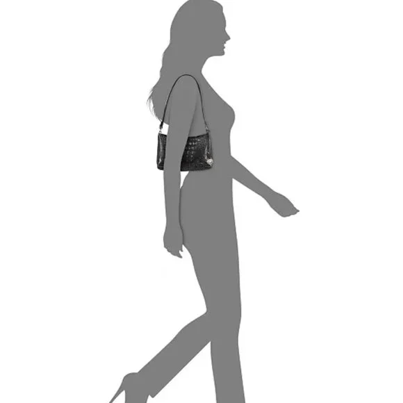 BRAHMIN Anytime Mini Shoulder Bag, Melbourne Leather in Chianti NWT - Picture 9 of 9